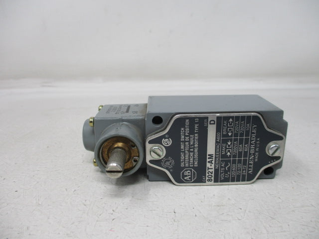 Allen Bradley via TCS 802TAM Ser. D NSNP 802T AM