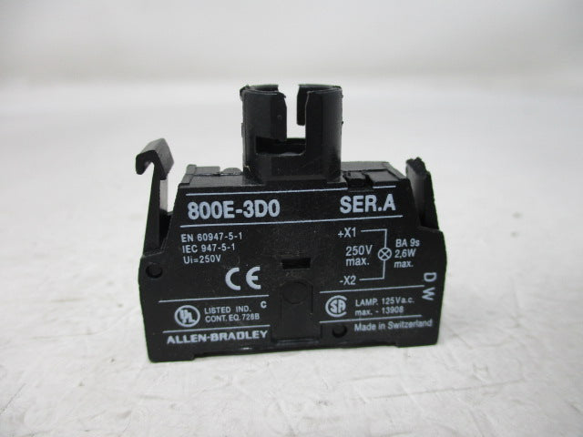 Allen Bradley via TCS 800E3D0 Ser. A NSNP 800E 3D0