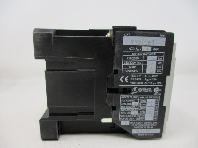 Allen Bradley via TCS 100A09NB3 Ser. B NSNP 100 A09NB3