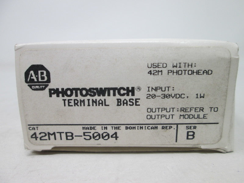 Allen Bradley via TCS 42MTB5004 Ser. B NSFP (WH) 42MTB 5004