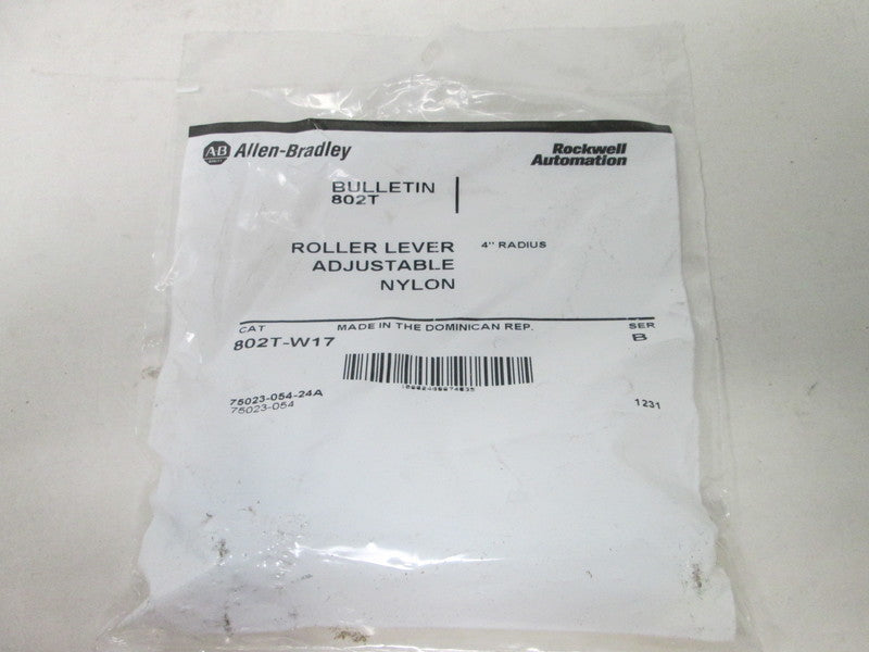 Allen Bradley via TCS 802TW17 Ser. B NSFP 802T W17