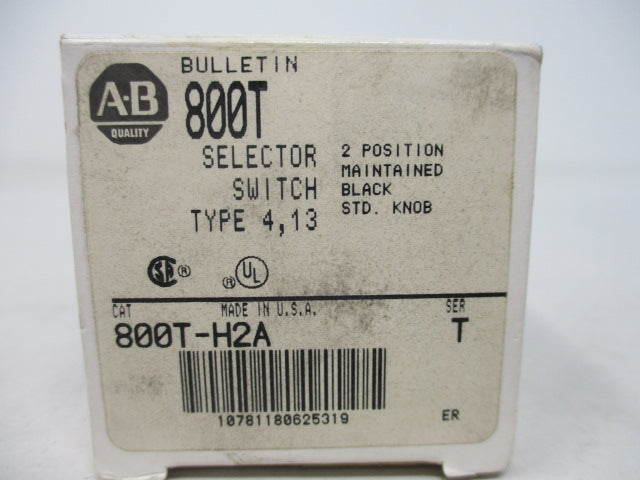 Allen Bradley via TCS 800TH2A Ser. T NSFP (WH) 800T H2A