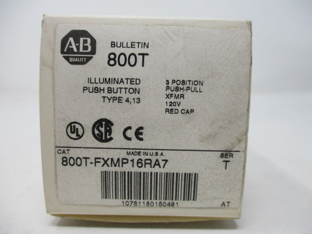 Allen Bradley via TCS 800TFXMP16RA7 Ser. T (WH) NSFP