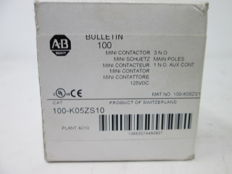 Allen Bradley via TCS 100K05ZS10 NSFP (WH) 100 K05ZS10