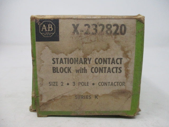 Allen Bradley via TCS X232820 Ser. K NSFP (BK/GR) X 232820