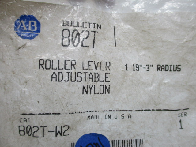 Allen Bradley via TCS 802TW2 Ser. 1 NSFP 802T W2