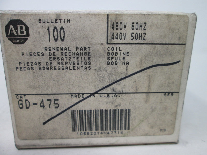 Allen Bradley via TCS GD475 NSFP (WH) GD 475