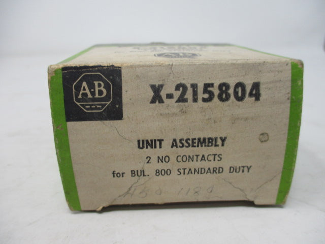 Allen Bradley via TCS X215804 Ser. K NSFP (BK/GR) X 215804