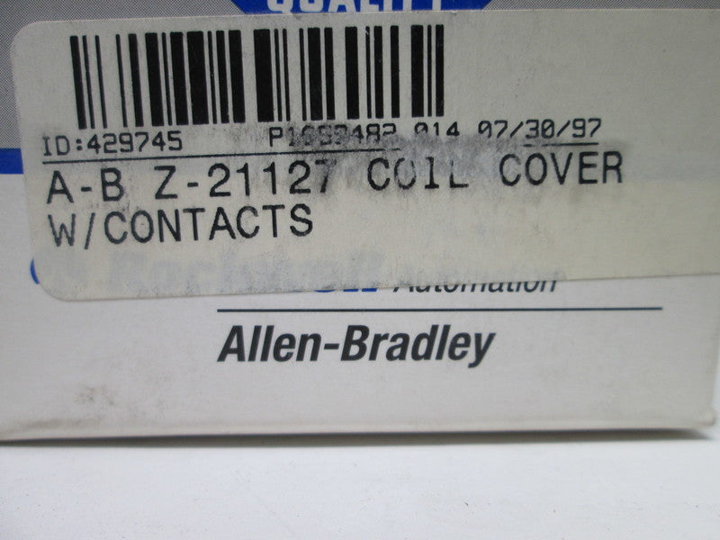 Allen Bradley via TCS Z21127 NSFP (GY/BL) Z 21127