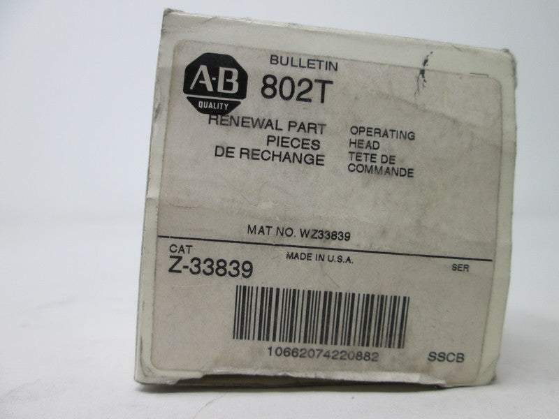 Allen Bradley via TCS Z33839 NSFP (WH) Z 33839
