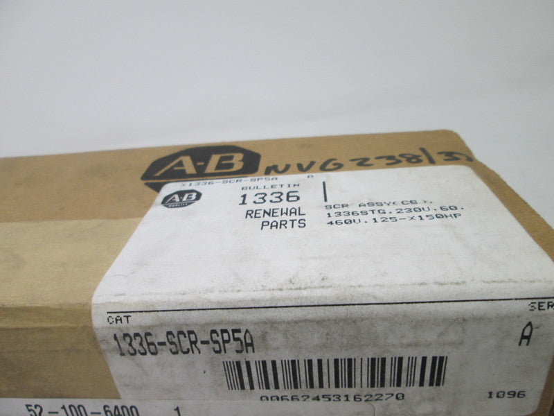 Allen Bradley via TCS 1336SCRSP5A Ser. A NSFP (BR/WH) 1336 SCR SP5A