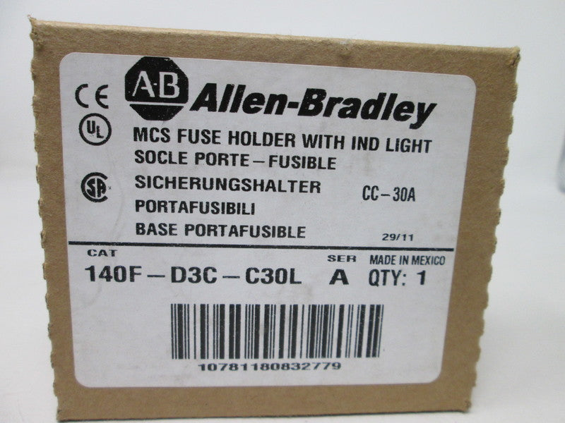 Allen Bradley via TCS 140FD3CC30L Ser. A NSFP (BR/WH) 140F D3C C30L