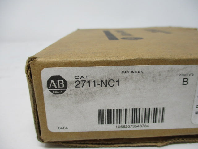 Allen Bradley via TCS 2711NC1 Ser. B NSFP 2711 (BR/WH) NC1