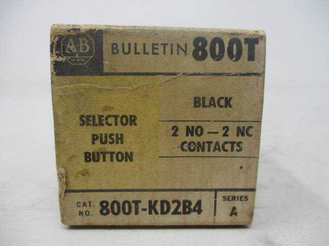 Allen Bradley via TCS 800TKD2B4 Ser. A NSFP (BK/YL) 800T KD2B4