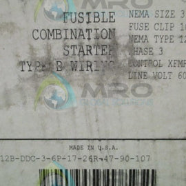 Allen Bradley 2112BDDC36P1726R4790107 Ser. X * GENUINE *