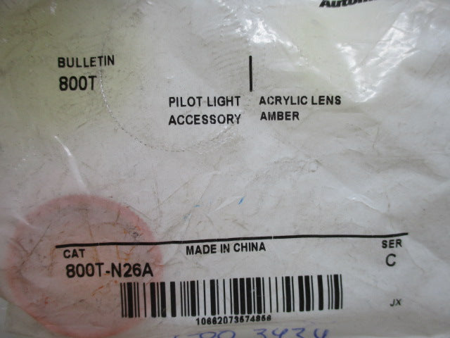 Allen Bradley via TCS 800TN26A Ser. C NSFP 800T N26A