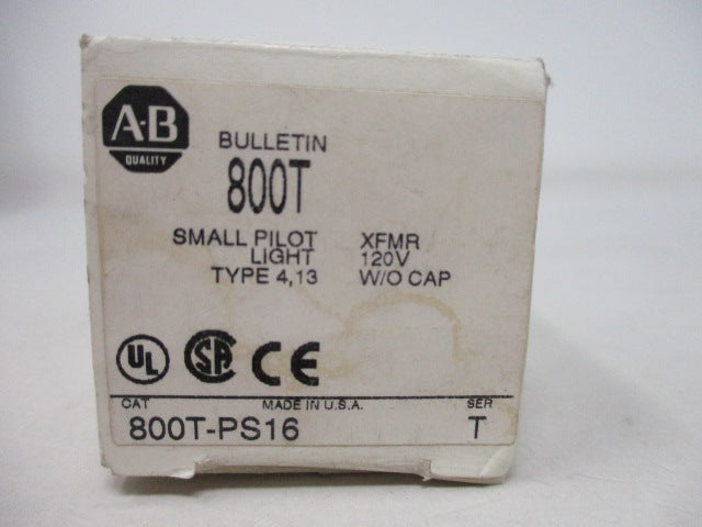 Allen Bradley via TCS 800TPS16 Ser. T NSFP (WH) 800T PS16