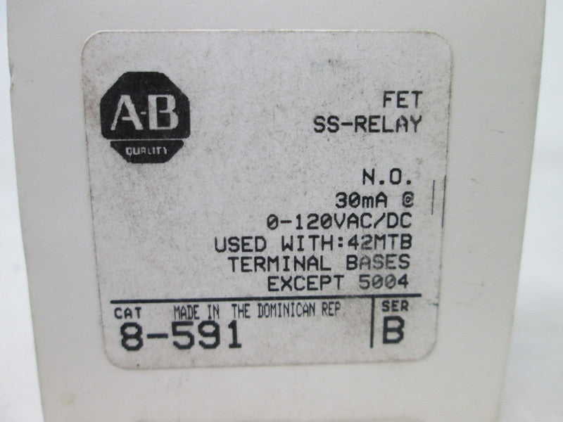 Allen Bradley via TCS 8591 Ser. B NSFP (WH) 8 591
