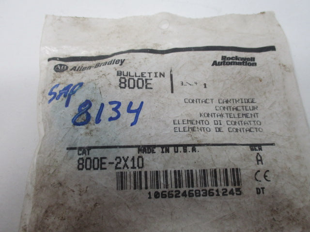 Allen Bradley via TCS 800E2X10 Ser. A NSFP 800E 2X10