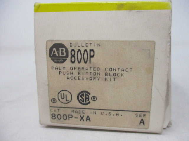 Allen Bradley via TCS 800PXA Ser. A NSFP (BK/YL) 800P XA