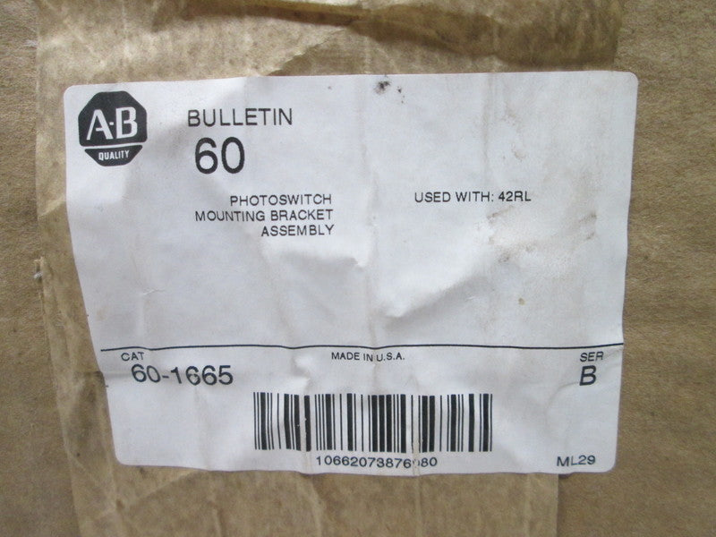Allen Bradley via TCS 601665 Ser. B NSFP (BR/WH) 60 1665