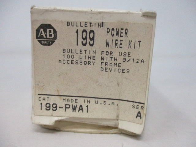 Allen Bradley via TCS 199PWA1 Ser. A NSFP (WH) 199 PWA1
