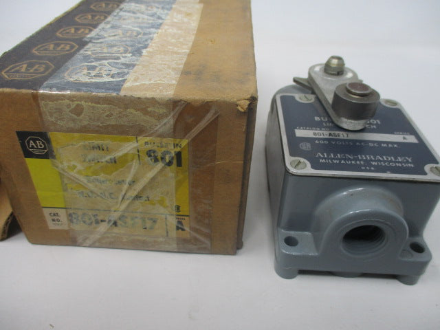 Allen Bradley via TCS 801ASF17 Ser. A NSFP (BR/YL) 801 ASF17