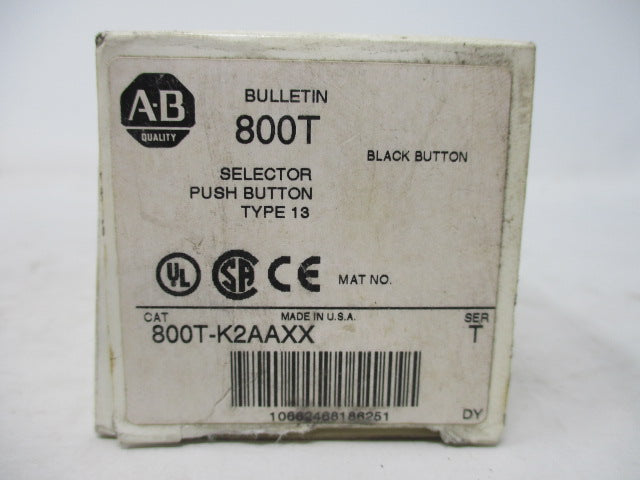 Allen Bradley via TCS 800TK2AAXX Ser. T NSFP (WH) 800T K2AAXX