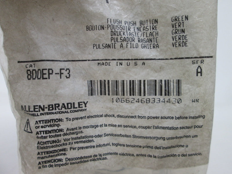 Allen Bradley via TCS 800EPF3 Ser. A NSFP 800EP F3