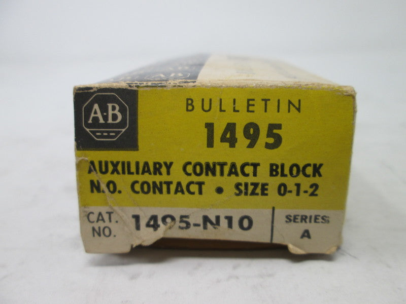 Allen Bradley via TCS 1495N10 Ser. A NSFP (BK/YL) 1495 N10