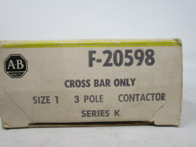 Allen Bradley via TCS F20598 Ser. K NSFP (BK/YL) F 20598