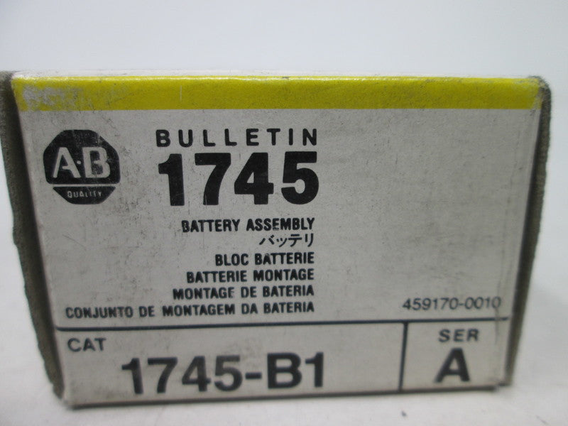 Allen Bradley via TCS 1745B1 Ser. A NSFP (BK/YL) 1745 B1