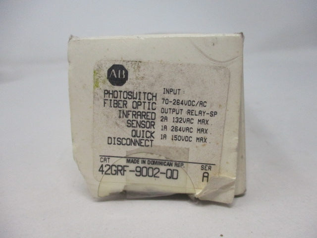 Allen Bradley via TCS 42GRF9002QD Ser. A NSFP (WH) 42GRF 9002 QD