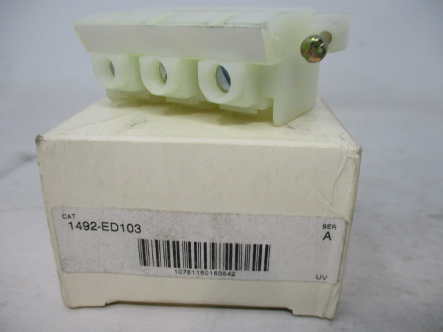 Allen Bradley via TCS 1492ED103 Ser. A NSFP (WH) 1492 ED103
