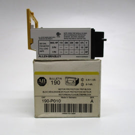 Allen Bradley via TCS 190P010 Ser. A NSFP (BK/YL) 190 P010