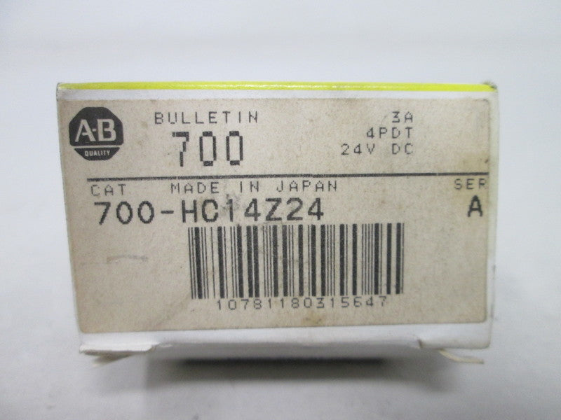Allen Bradley via TCS 700HC14Z24 Ser. A NSFP (BK/YL) 700 HC14Z24