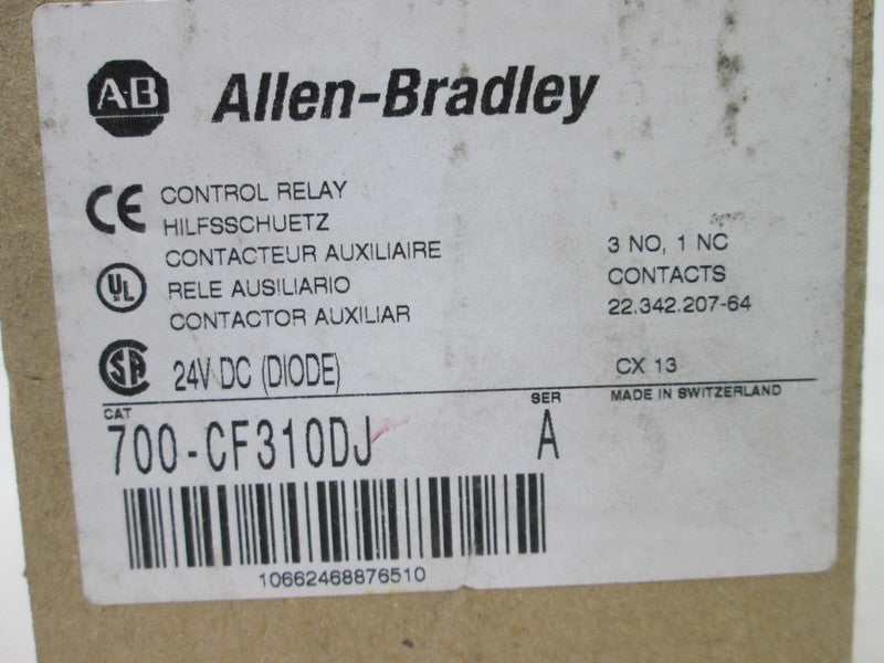 Allen Bradley via TCS 700CF310DJ Ser. A NSFP (BR/WH) 700 CF310DJ