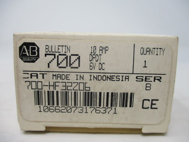 Allen Bradley via TCS 700HF32Z06 Ser. B NSFP (WH) 700 HF32Z06