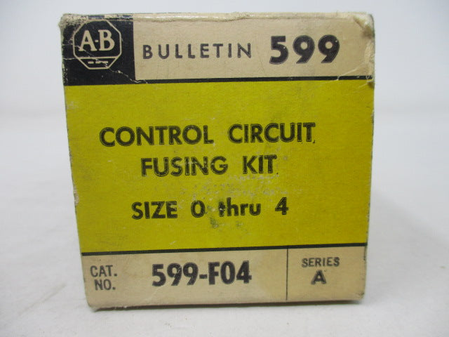 Allen Bradley via TCS 599F04 Ser. A NSFP (BK/YL) 599 F04