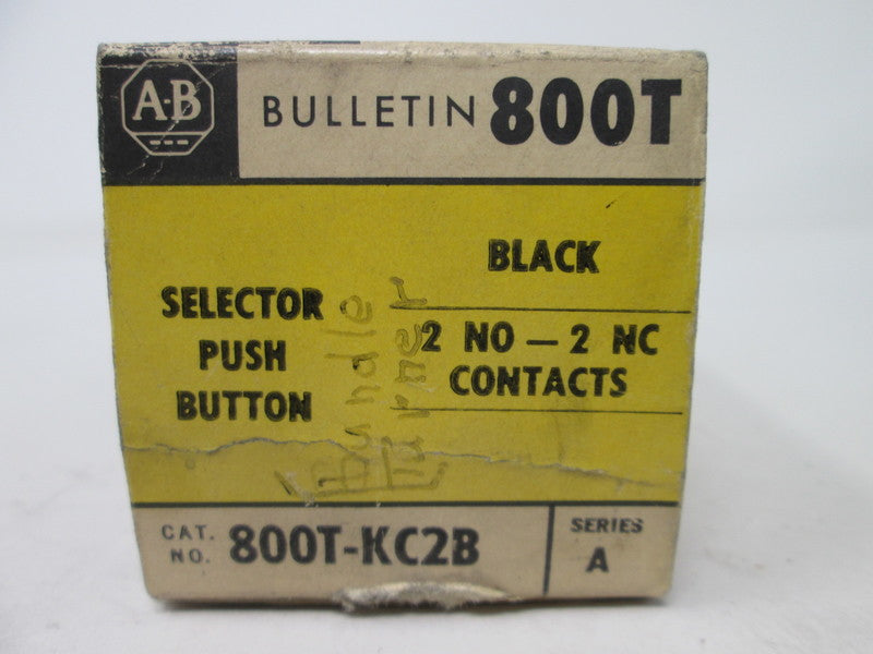 Allen Bradley via TCS 800TKC2B Ser. A NSFP (BK/YL) 800T KC2B