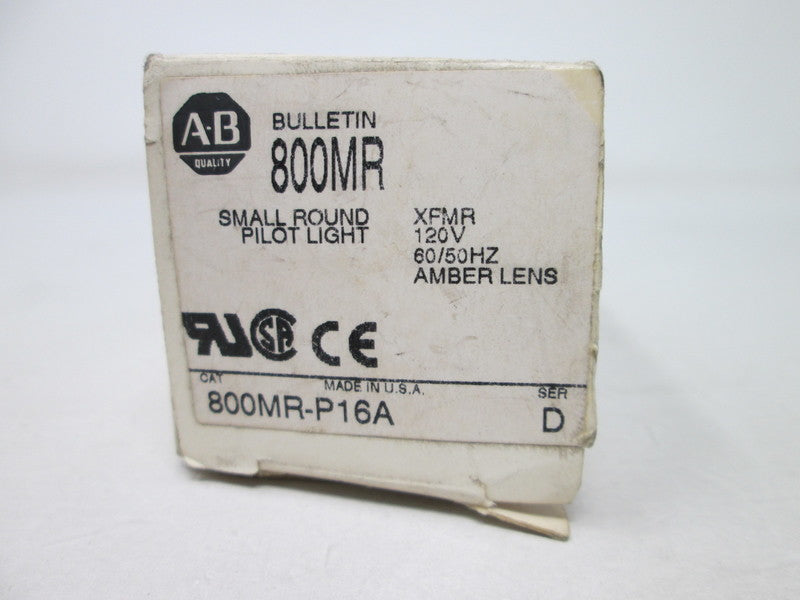 Allen Bradley via TCS 800MRP16A Ser. D NSFP (WH) 800MR P16A
