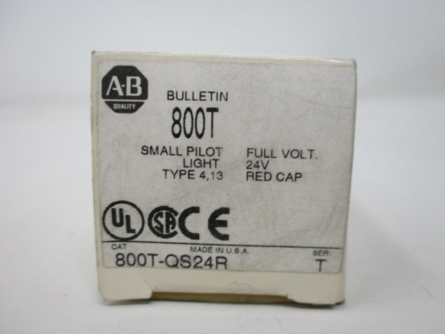 Allen Bradley via TCS 800TQS24R Ser. T NSFP (WH) 800T QS24R