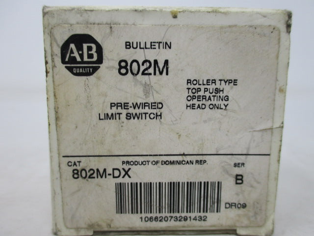 Allen Bradley via TCS 802MDX Ser. B NSFP (WH) 802M DX