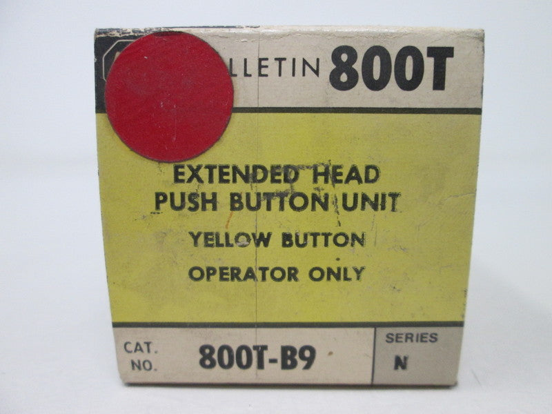 Allen Bradley via TCS 800TB9 Ser. N NSFP (BK/YL) 800T B9