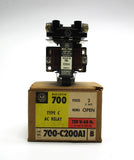 Allen Bradley via TCS 700C200A1 Ser. B NSFP (BR/YL) 700 C200A1