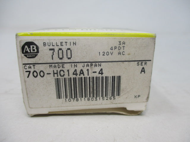 Allen Bradley via TCS 700HC14A14 Ser. A NSFP (BK/YL) 700 HC14A1 4