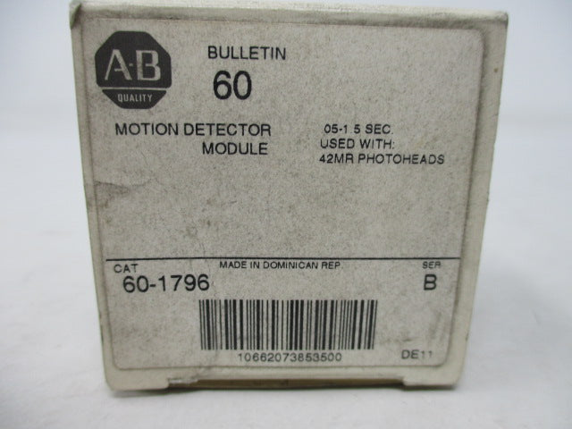 Allen Bradley via TCS 601796 Ser. B NSFP (WH) 60 1796