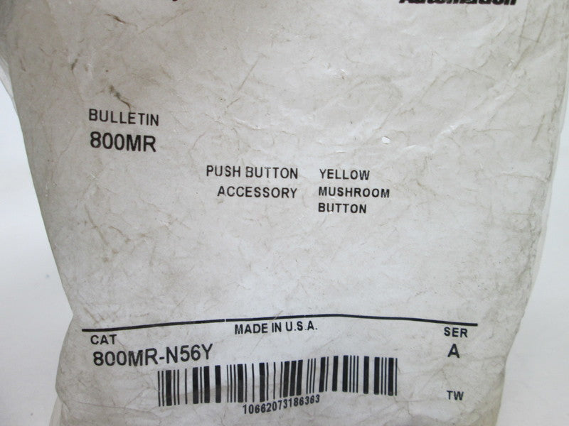 Allen Bradley via TCS 800MRN56Y Ser. A NSFP 800MR N56Y