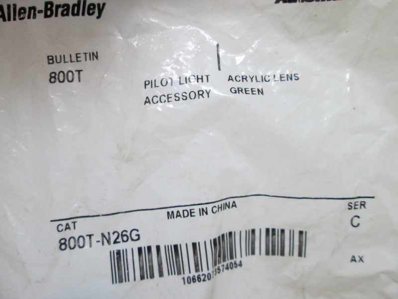 Allen Bradley via TCS 800TN26G Ser. C  800T N26G