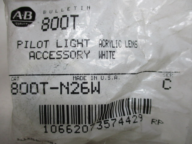 Allen Bradley via TCS 800TN26W Ser. C NSFP 800T N26W